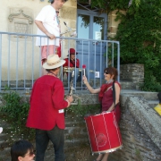 Fanfare Prise de bec à Rochefort-en-Terre, juillet 2010