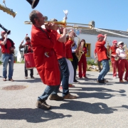 Fanfare Prise de bec à Hoedic, juin 2013 - Photographie : Rosine Bernez