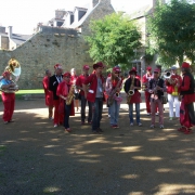 Fanfare Prise de bec à Paimpol, octobre 213 - Photographie : Rosine Bernez