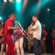 Les fanfares sur scène - Festival Les vents dominants, L\'Hermitage, mai 2014