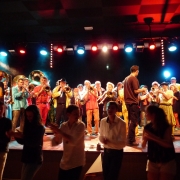 Les fanfares sur scène - Festival Les vents dominants, L\'Hermitage, mai 2014