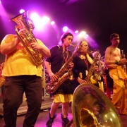 Les fanfares sur scène - Festival Les vents dominants, L\'Hermitage, mai 2014