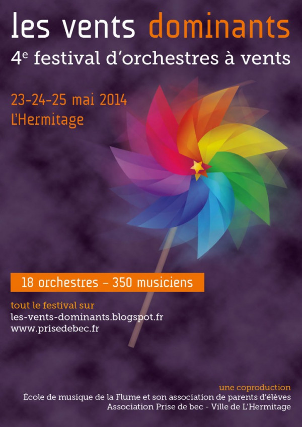 Les vents dominants - affiche 2014