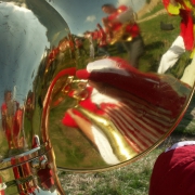 Fanfare Prise de bec à Bréhat, juin 2008 - Photographie Stéphane Langlois